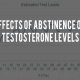 Abstinence and Testosterone Levels